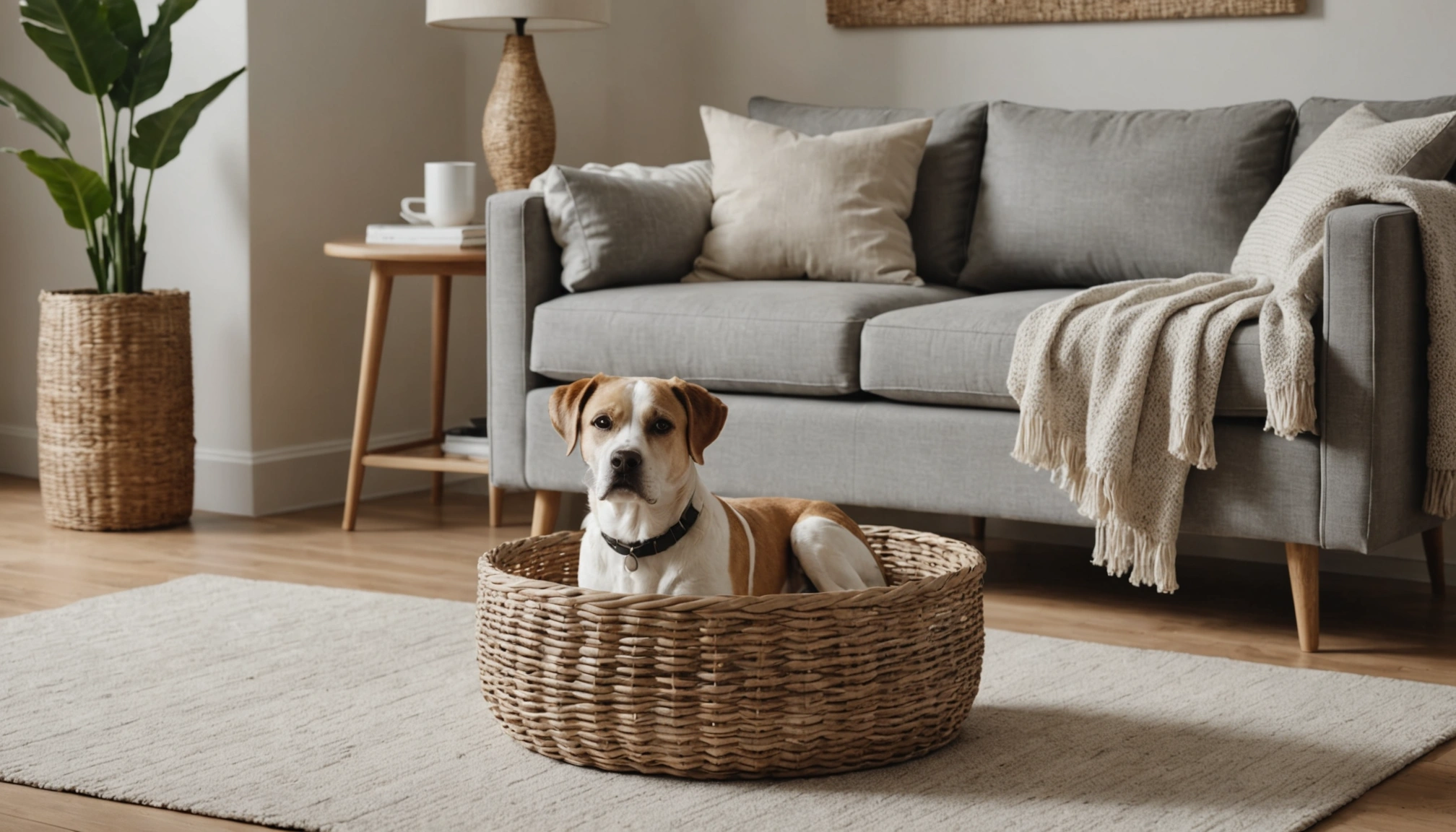 panier pour chien design