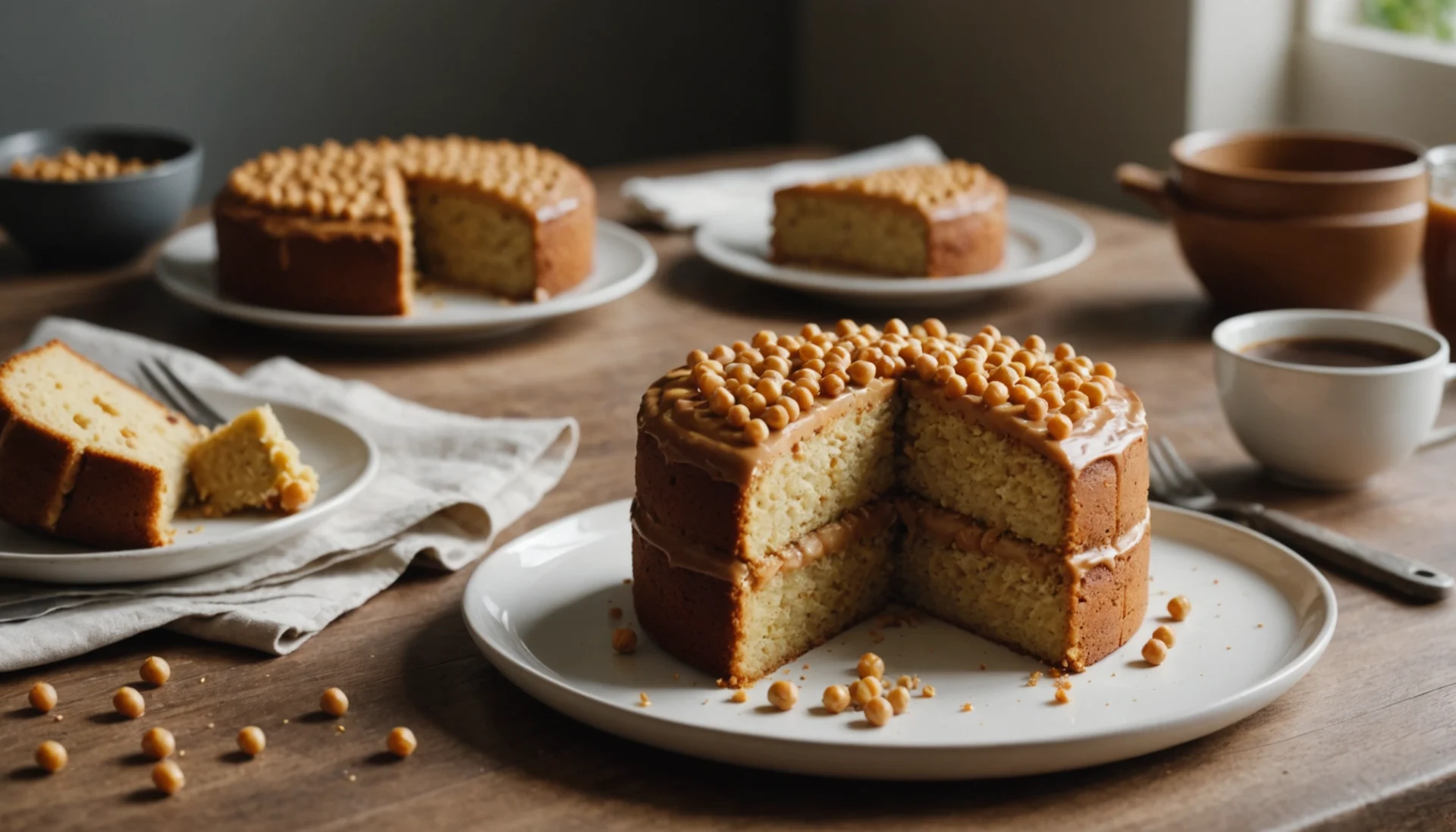 gâteau au pois chiche