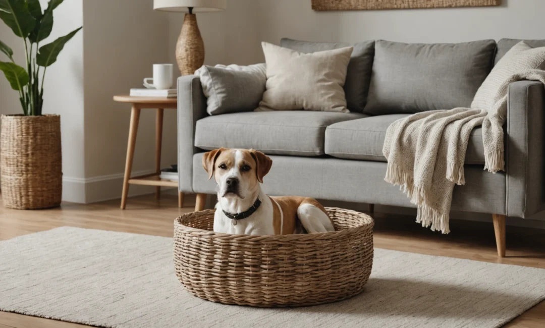 panier pour chien design