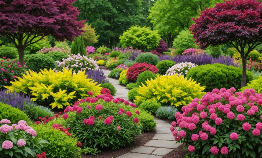 arbustes à fleurs pour le jardin