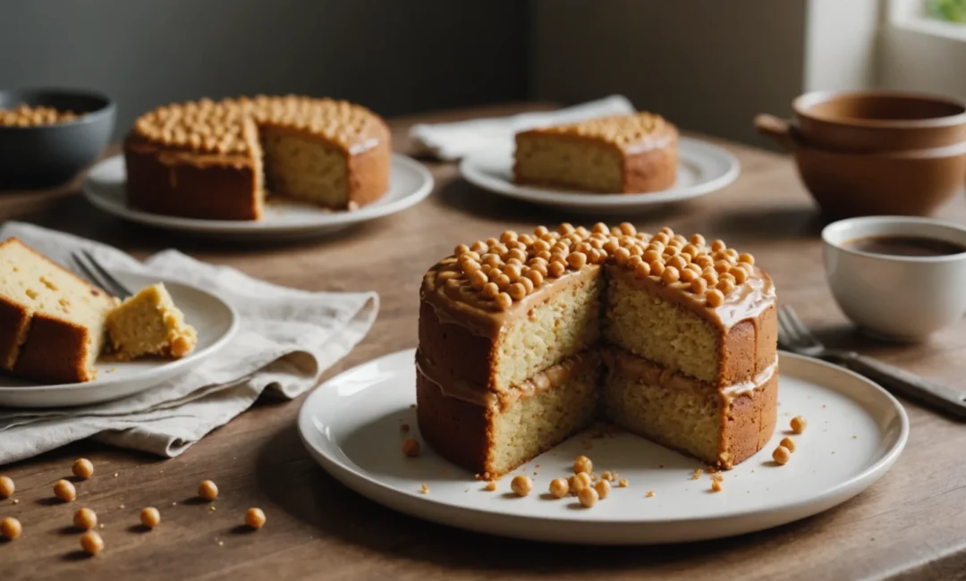 gâteau au pois chiche